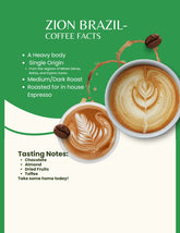 Zion Brazil Espresso Coffee